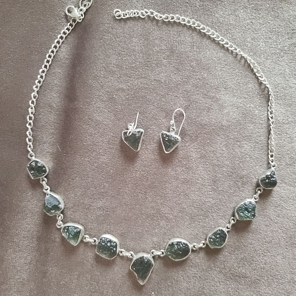Authentic Moldavite set